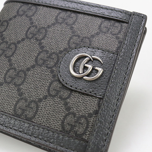 GUCCI（グッチ） 中古 二折財布 メンズ ブランド オフィディア GG