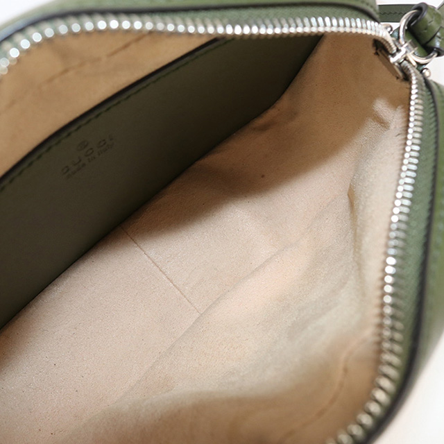希少色・美品✨GUCCI マイクロシマ ショルダーバッグ カメラバッグ