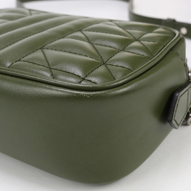 GUCCI グッチ バッグ GGマーモント スモール カメラバッグ カーキ レザー 447632 ショルダーバッグ
 レザー  カーキ カーキ レディース【中古】 楽天市場】グッチ 447632の通販