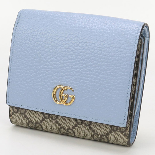 GUCCI（グッチ） 中古 二折財布 レディース ブランド ダブルG バイ
