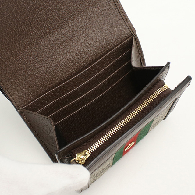 GUCCI（グッチ） 中古 二折財布 レディース ブランド オフィディア GG