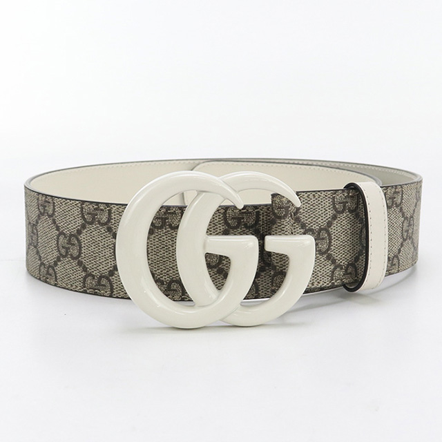 GUCCI（グッチ） 中古 ベルト レディース ブランド ダブルG ワイド