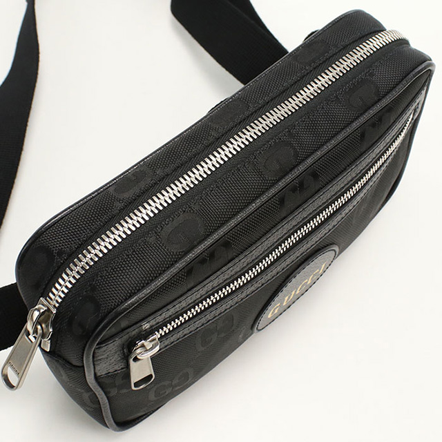 グッチ オフザグリッド ベルト ボディバッグ 631341 ナイロン×レザー GUCCI（グッチ） 中古 ボディバッグ メンズ ブランド オフ ザ グリッド