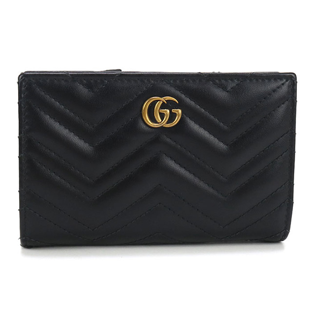 R*i様 GUCCI 箱付き　美品　二つ折り財布 ブラック メタルロゴ usdgu97651011-1b.jpg