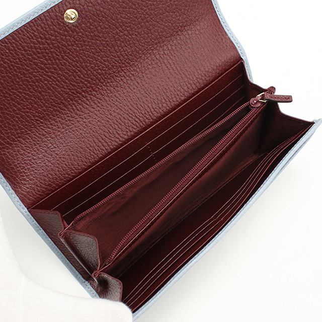 GUCCI グッチ ダブルGコンチネンタルウォレット GGマーモント 456116 長財布ニ折小銭入付き レザー【中古】 レディース 楽天市場】グッチ 二つ折り長財布 ダブルG コンチネンタルウォレット