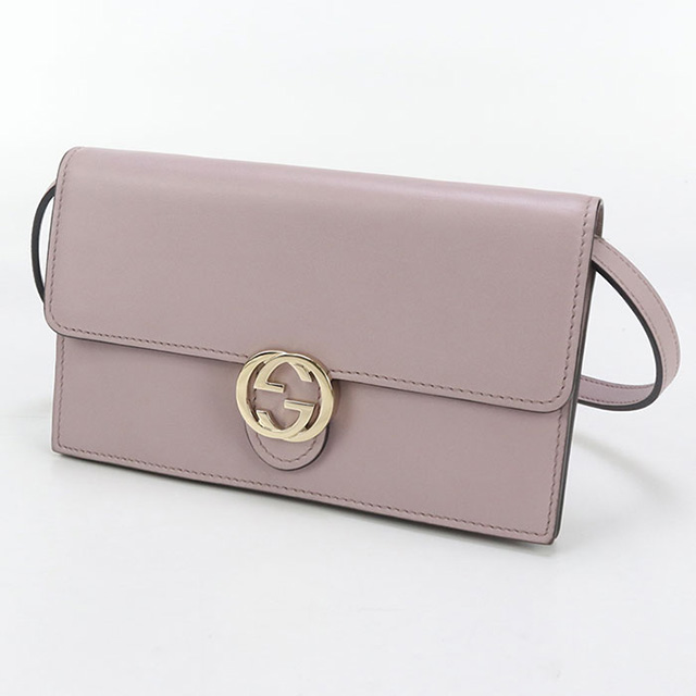 GUCCI（グッチ） 中古 長財布二折 レディース ブランド インター