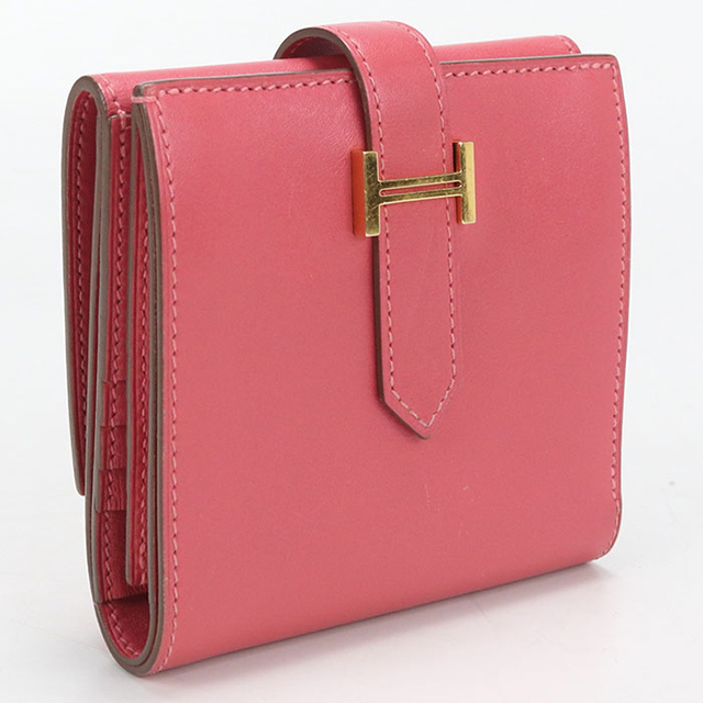 HERMES（エルメス） 中古 二つ折り財布 二折財布 レディース ブランド