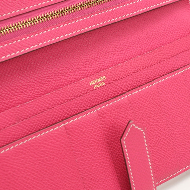 HERMES（エルメス） 中古 長財布 ニつ折り小銭入付き レディース