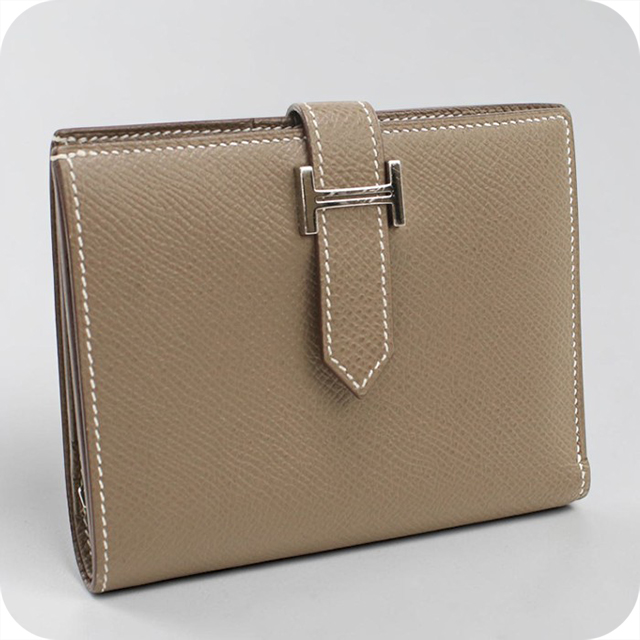 HERMES（エルメス） 中古 二つ折り財布 レディース ブランド ベアン