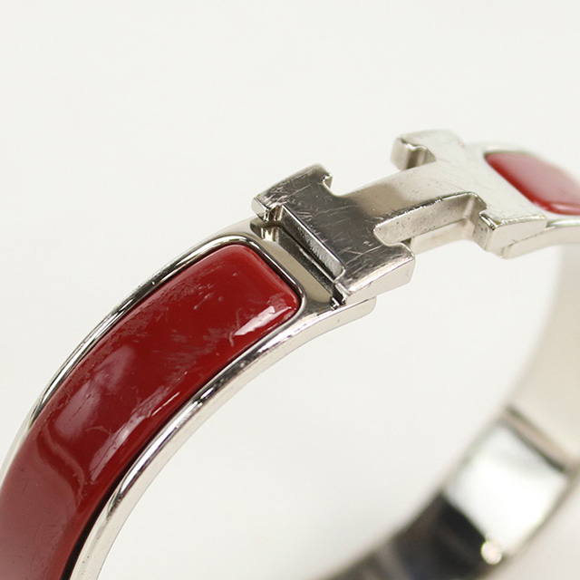 HERMES エルメス ブレスレット・バングル 赤等 XL 4500324L0088 レッド - レディス, ファッションジュエリー, ブレスレット