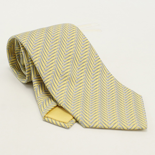 HERMES エルメス　ネクタイ　ニットタイ　イエロー　スーツ　カフス 楽天市場】【新品未使用品】HERMES エルメス ネクタイ 4トーン