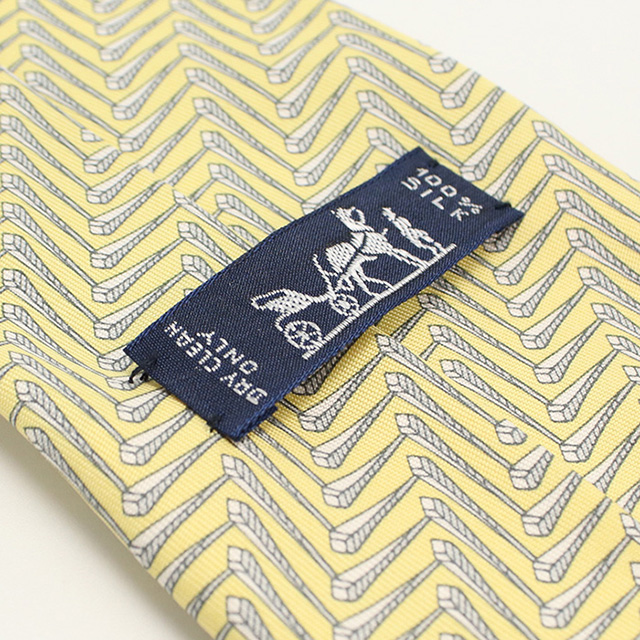 HERMES（エルメス） 中古 ネクタイ メンズ ブランド シルクタイ