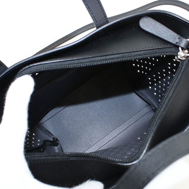 JIMMY CHOO ジミーチュウ　ハンドバッグ　レザー　ファスナーデザイン JIMMY CHOO（ジミーチュウ） 中古 ハンドバッグ レディース ブランド