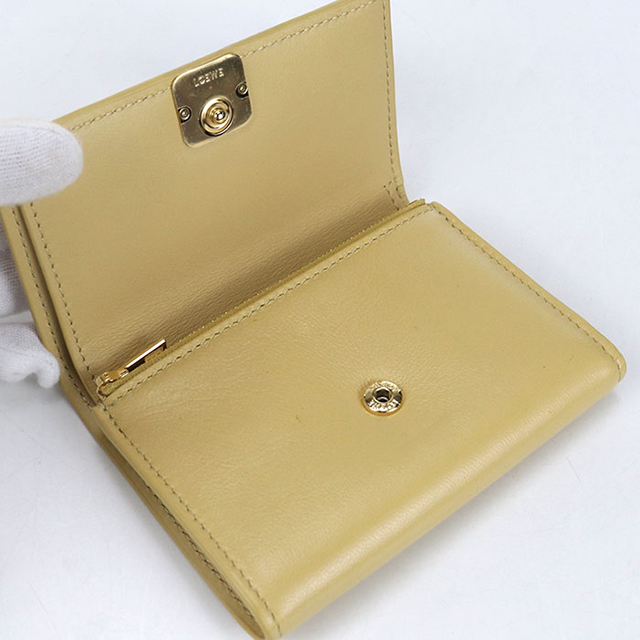 LOEWE(ロエベ) 3つ折り財布 - ブラウン×イエロー レザー ロエベ/3つ折り財布/ブラウン×イエローの買取実績【ブランディア】