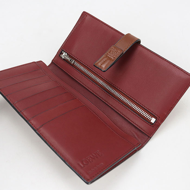 LOEWE ロエベ お財布 バーティカル ウォレット ミディアム 中古 中古・古着通販】LOEWE (ロエベ) バーティカル ウォレット スモール