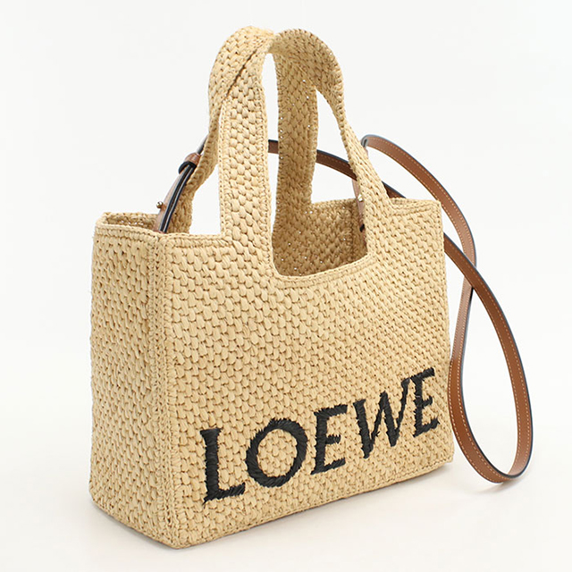 LOEWE（ロエベ） 中古 カゴバッグ レディース ブランド フォント