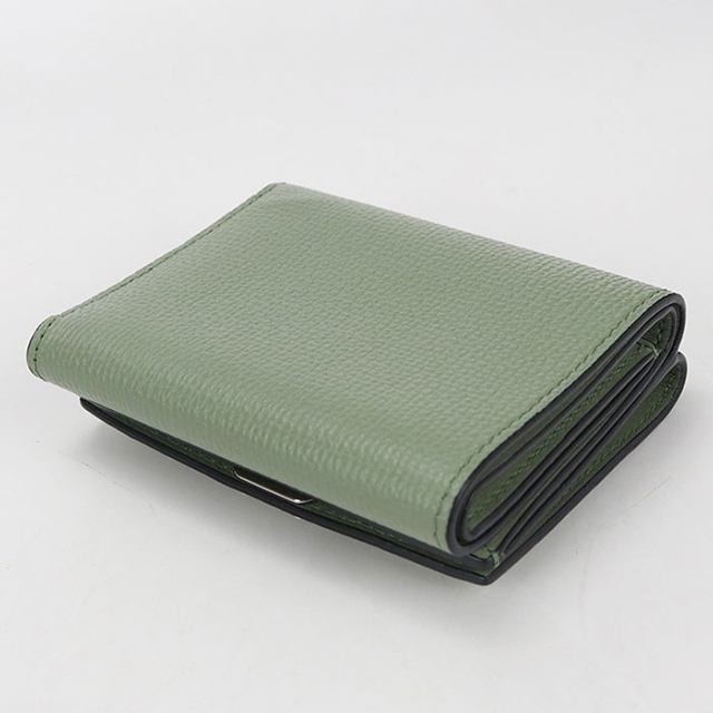 ロエベ アナグラム トライフォールド オリーブグリーン 折り財布 三つ折り LOEWE（ロエベ） 中古 三折財布 レディース ブランド アナグラム