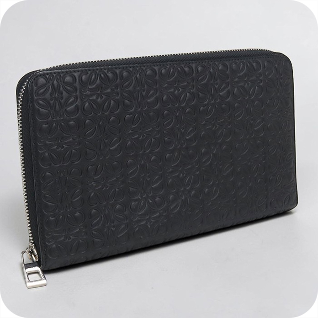 LOEWE（ロエベ） 中古 メンズ 長財布 ラウンドファスナー ユニセックス