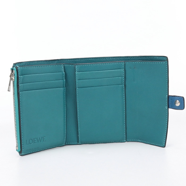 LOEWE（ロエベ） 中古 三つ折り財布 コンパクト 三折財布 レディース