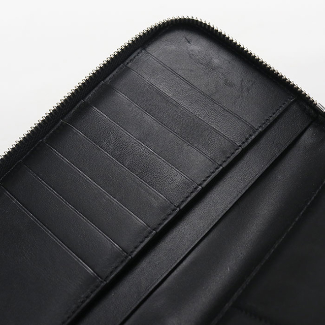 中古 ロエベ 長財布ラウンドファスナー メンズ ブランド LOEWE パズル