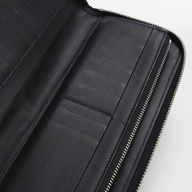 中古 ロエベ 長財布ラウンドファスナー メンズ ブランド LOEWE パズル