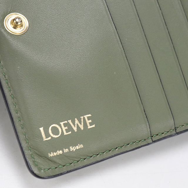 LOEWE（ロエベ） 中古 二つ折り財布 二折財布 コンパクト レディース