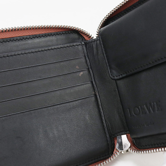 LOEWE（ロエベ） 中古 二折財布小銭入付き レディース ブランド