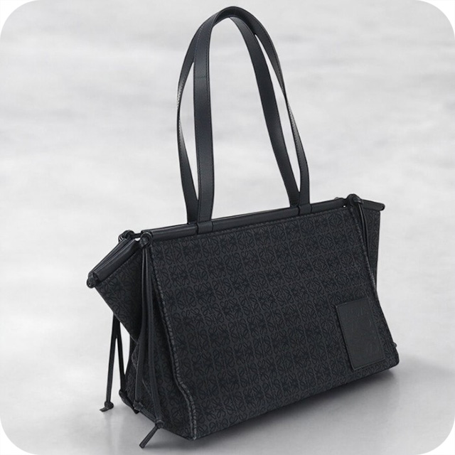 ロエベ★LOEWEアナグラムスクエアトートバッグ★中古美品★ LOEWE】ロエベ『アナグラム スクエアトートバッグ』A933C05X01