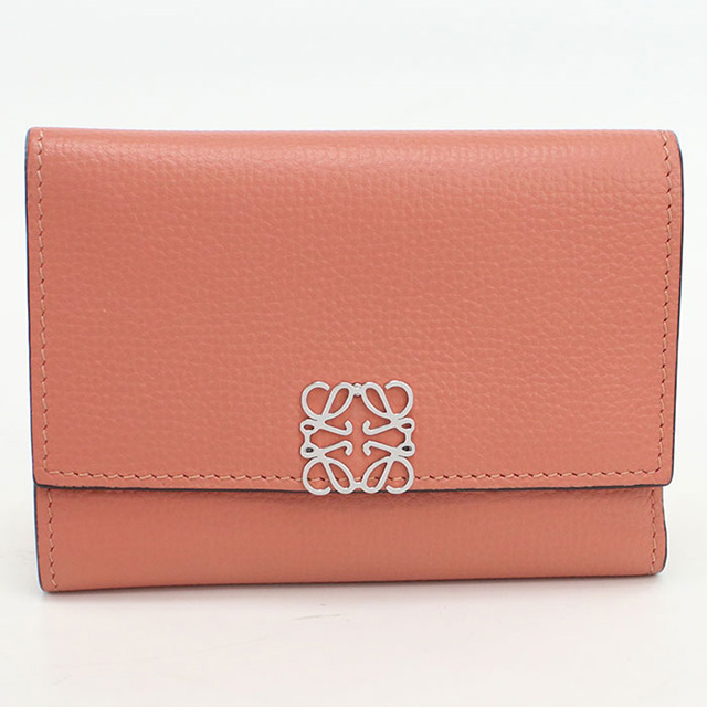 LOEWE（ロエベ） 中古 三折財布 レディース ブランド アナグラム