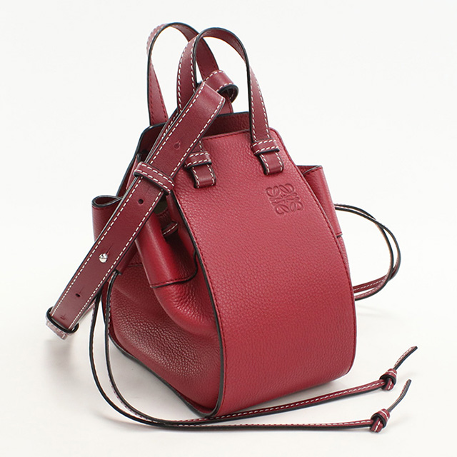 美品　LOEWE(ロエベ)　赤　ハンドバッグ パーティーバッグ usdlo93730011-1d.jpg