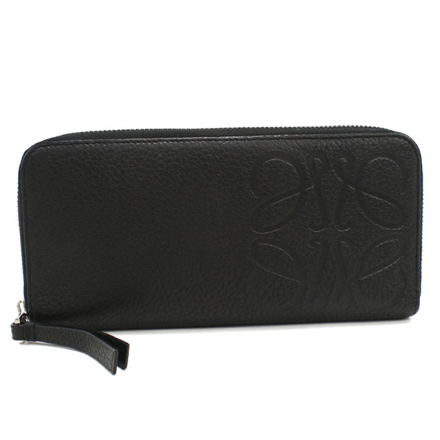 【未使用品】LOEWE ロエベ ラウンドファスナー 二つ折り財布 牛革 LOEWE（ロエベ） 中古 長財布ラウンドファスナー ユニセックス