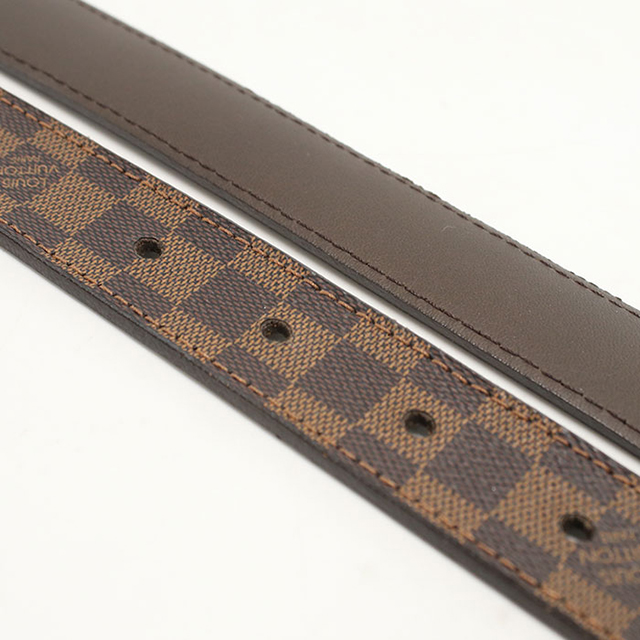 ✨極美品✨ルイヴィトン LOUIS VUITTONレザー細ベルト ブラウン LOUIS VUITTON（ルイ・ヴィトン） 中古 ベルト レディース ブランド