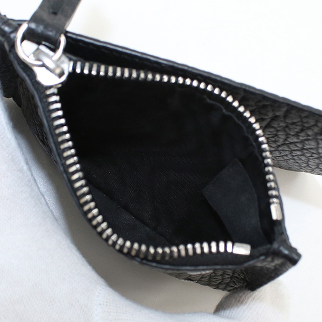 ⭐︎値下げ中　Maison Margiela レザー クリップ 【未使用】 メゾン マルジェラ Maison Margiela マネークリップ グレイン
