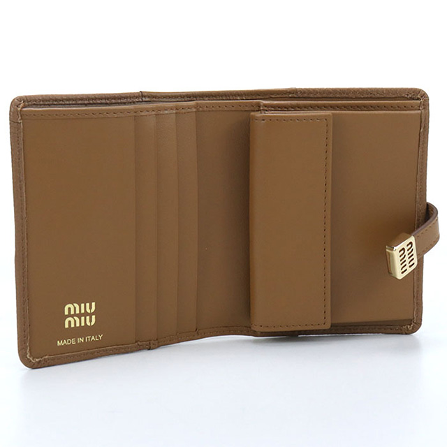 未使用MIU MIU ブラウンレザー型押し長財布 箱付き 楽天市場】ミュウ