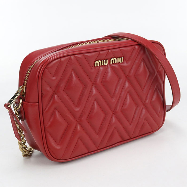 miu miu（ミュウミュウ） 中古 斜め掛け ショルダーバッグ レディース