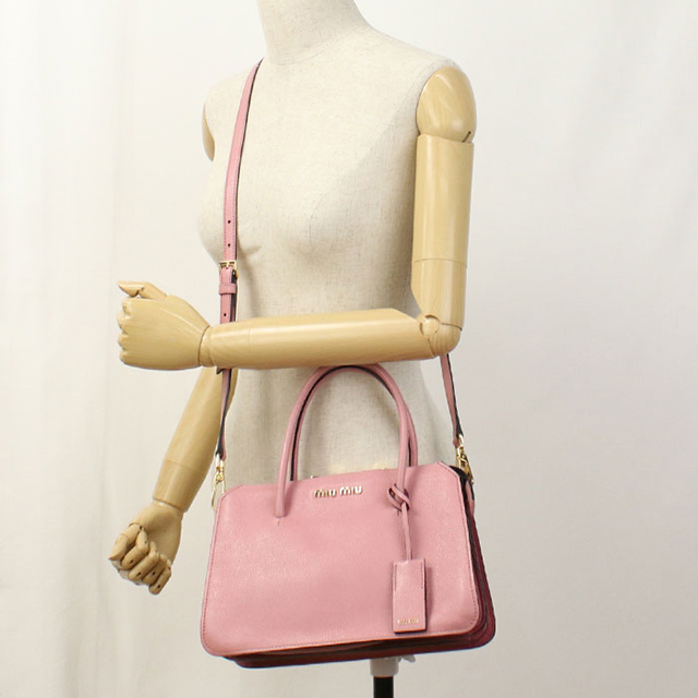 miu miu（ミュウミュウ） 中古 ハンドバッグ レディース ブランド
