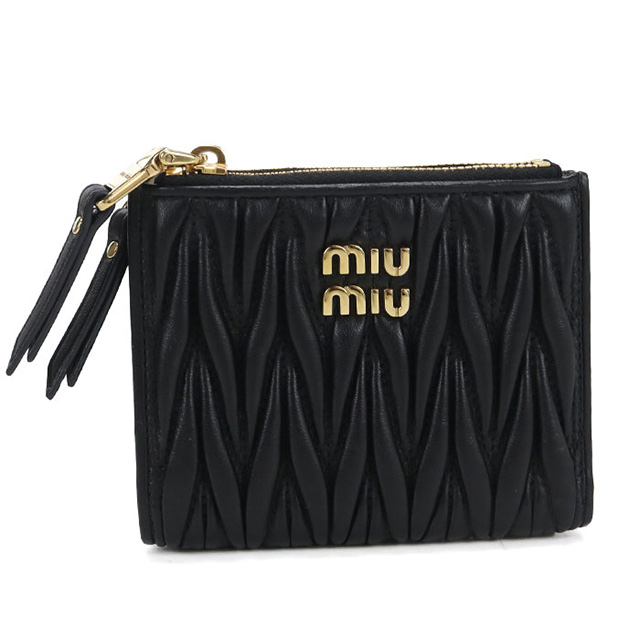 miu miu（ミュウミュウ） 中古 二つ折り財布 二折財布 レディース