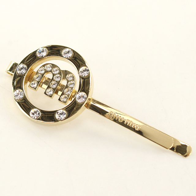 miu miu（ミュウミュウ） 中古 ヘアクリップ レディース メタル