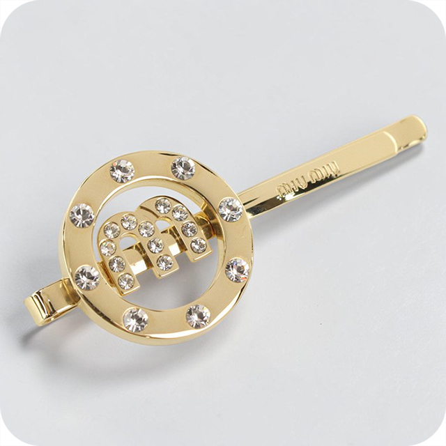 miu miu（ミュウミュウ） 中古 ヘアクリップ レディース メタル