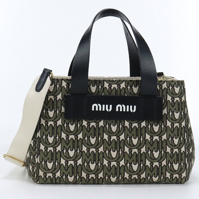 MIUMIU リザードナッパ トートバック 5BA250 MIUMIU リザードナッパ トートバック 5BA250 (MiuMiu/ショルダー