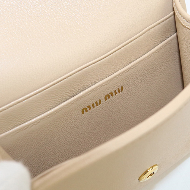 miu 中古 ミュウミュウ 名刺入れ レディース ブランド MIUMIU