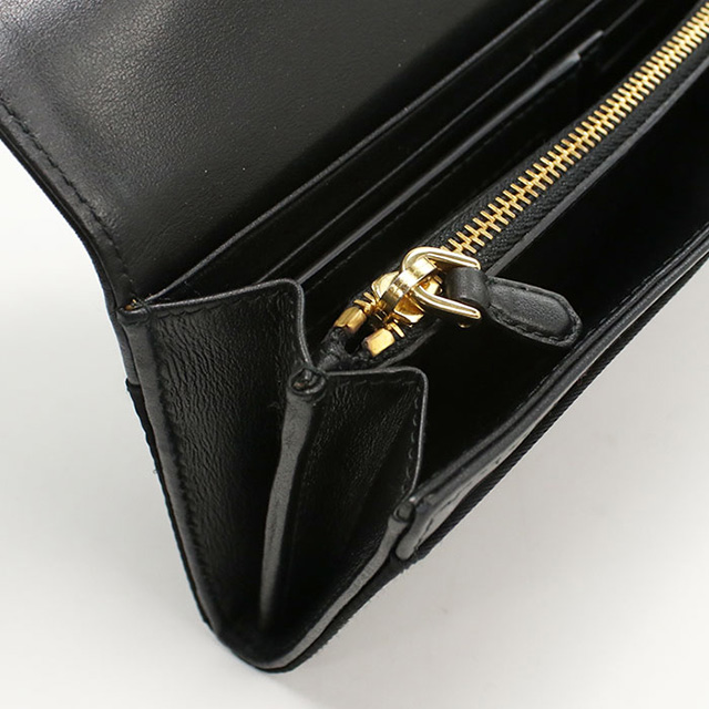 PRADA（プラダ） 中古 長財布二折 レディース ブランド サフィアーノ