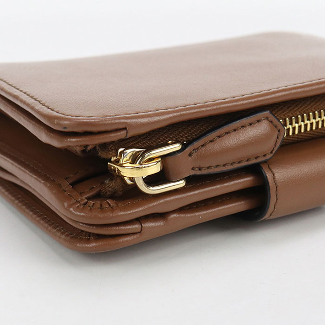 PRADA（プラダ） 中古 二つ折り財布 コンパクト レディース ブランド