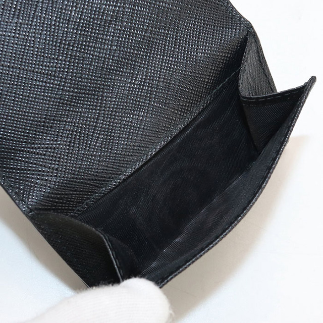 PRADA（プラダ） 中古 三つ折り財布 レディース ブランド サフィアーノ