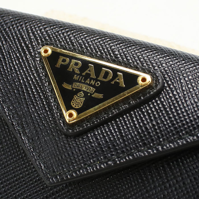 PRADA（プラダ） 中古 三折財布小銭入付き レディース ブランド