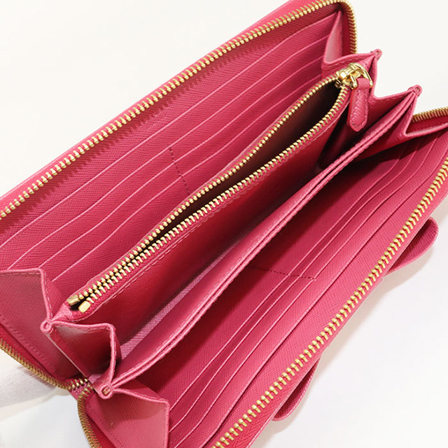 PRADA（プラダ） 中古 長財布ラウンドファスナー レディース ブランド