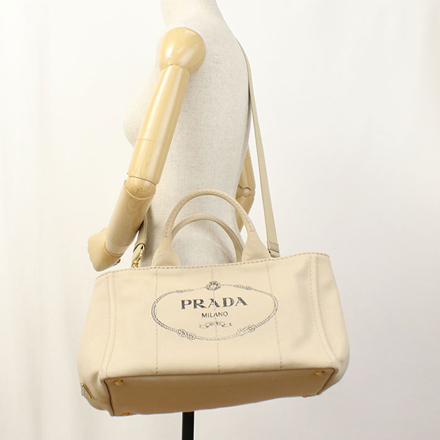 PRADA（プラダ） 中古 トートバッグ レディース ブランド カナパ 2WAY