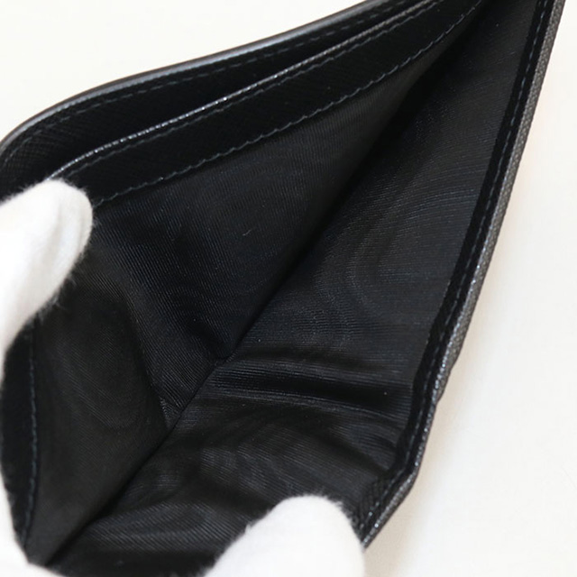 PRADA（プラダ） 中古 二つ折り財布 二折財布 メンズ ブランド