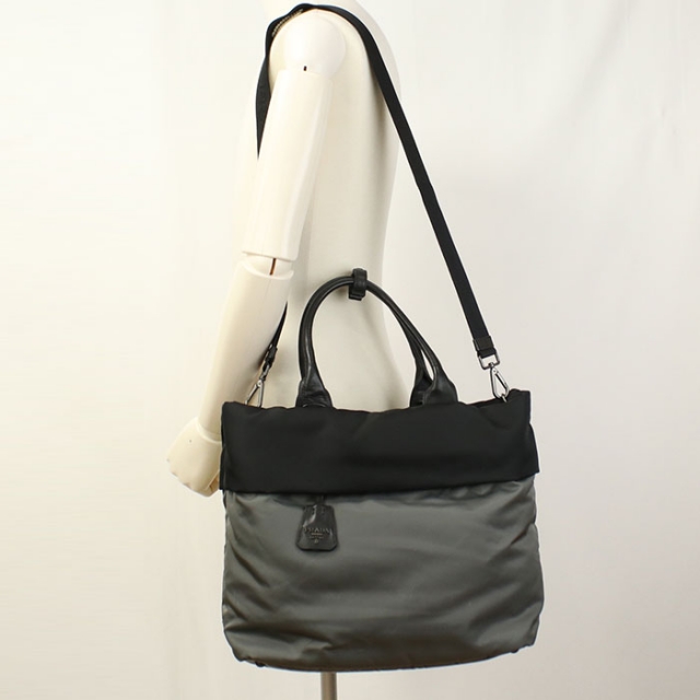 PRADA（プラダ） 中古 トートバッグ メンズ ブランド PRADA 2WAY