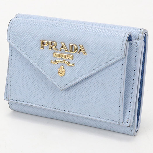 PRADA（プラダ） 中古 三つ折り財布 三折財布 レディース ブランド